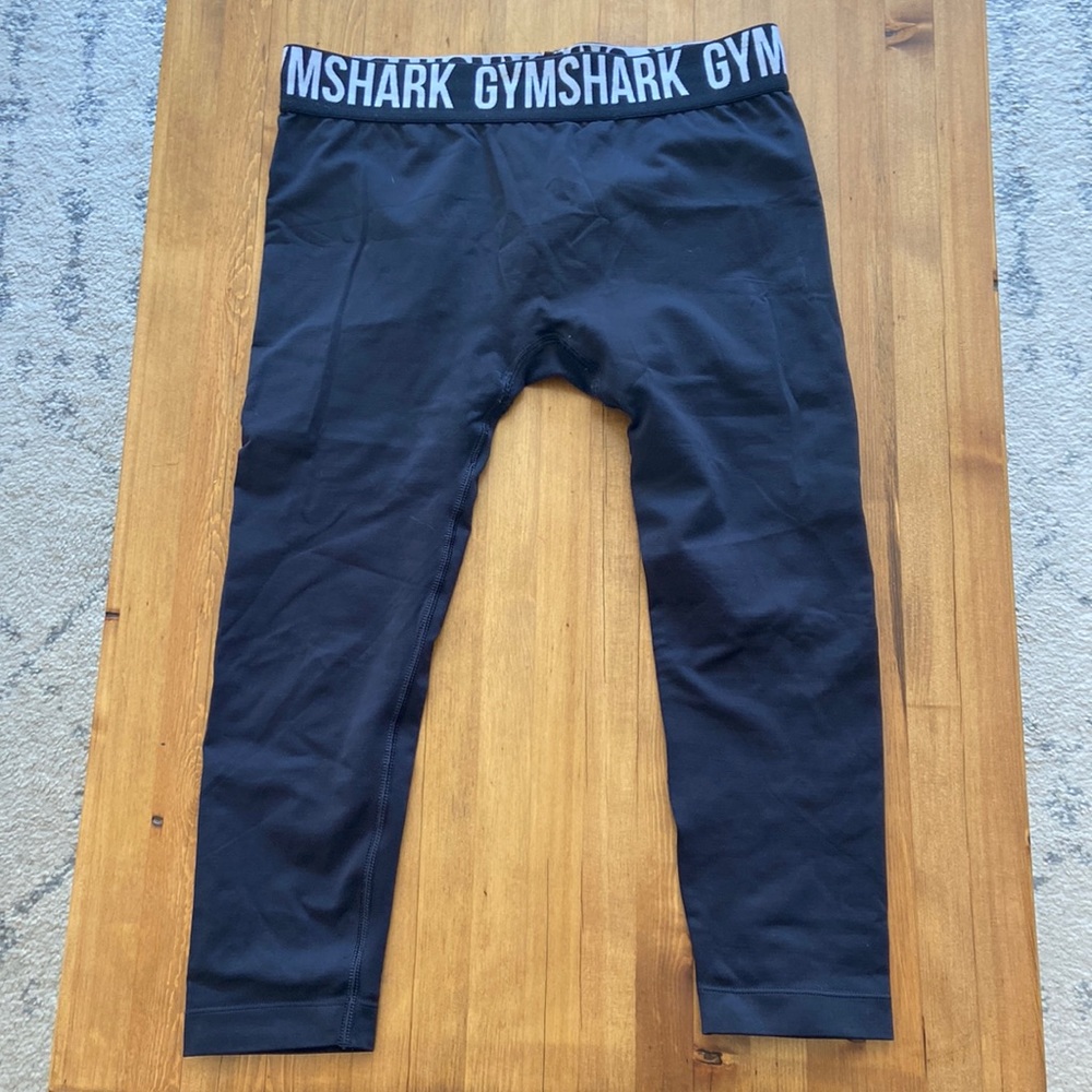 GymShark Seamless Leggings (black, medium)